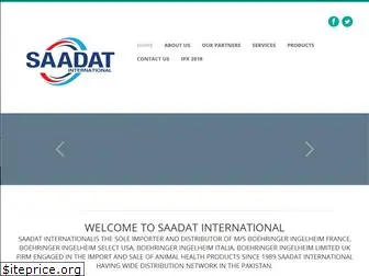 saadatinternational.com