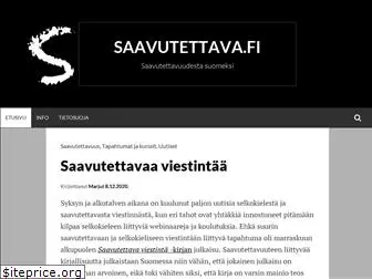 saavutettava.fi