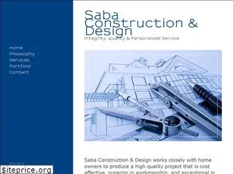 sabaconstructiondesign.com