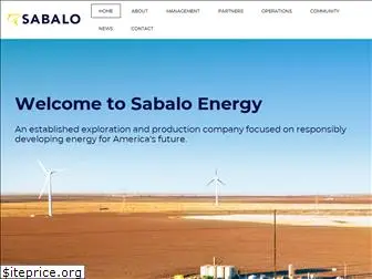 sabaloenergy.com