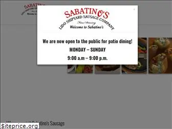 sabatinoschicagosausage.com