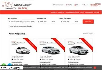 sabihagokcencarrental.com