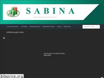 sabina-project.eu
