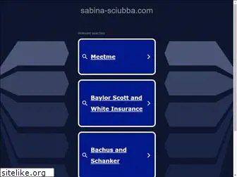 sabina-sciubba.com
