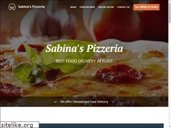 sabinaspizzeria.com