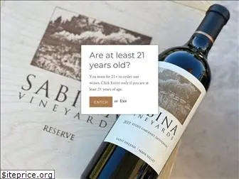 sabinavineyards.com