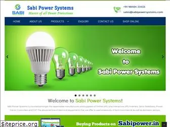 sabipowersystems.com
