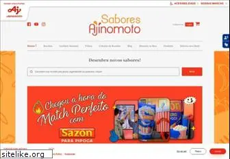 www.saboresajinomoto.com.br