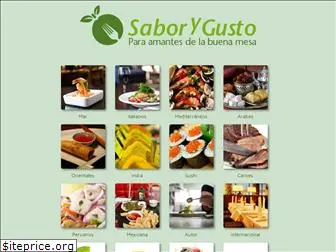 saborygusto.com