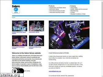 sabre-valves.com
