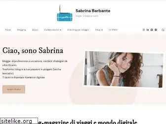 sabrinabarbante.com