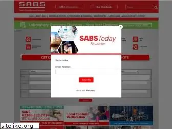 sabs.co.za