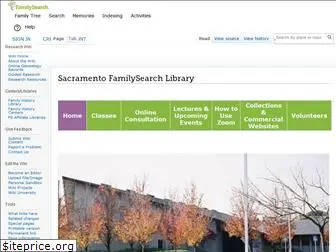sacfamilysearchlibrary.org
