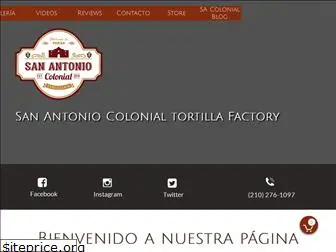 sacolonialtortillafactory.com