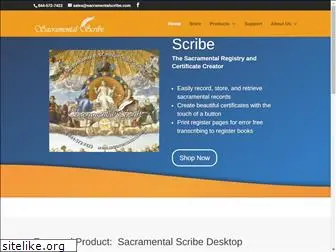 sacramentalscribe.com