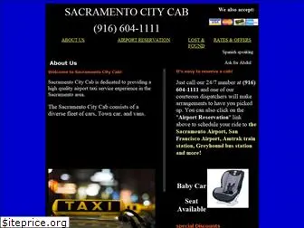 sacramentocitycab.com