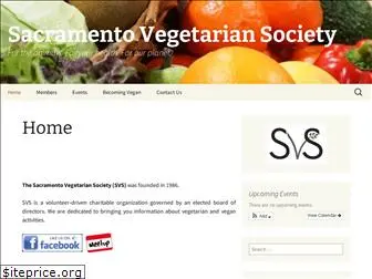 sacramentovegetariansociety.org