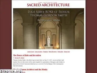 sacredarchitecture.org