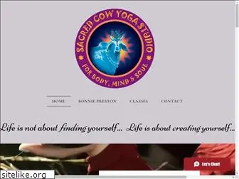 sacredcowyoga.com