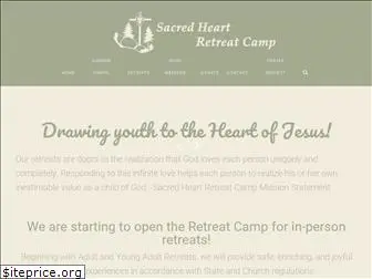 sacredheartretreatcamp.com