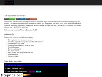 sadconsole.com