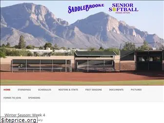 saddlebrookesoftball.com
