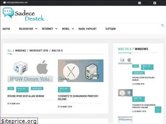 sadecedestek.net