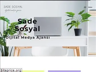 sadesosyal.com