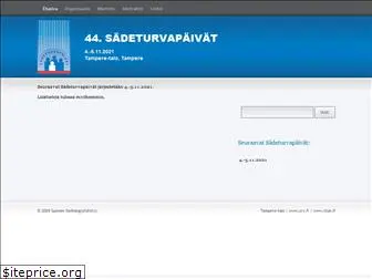 sadeturvapaivat.fi