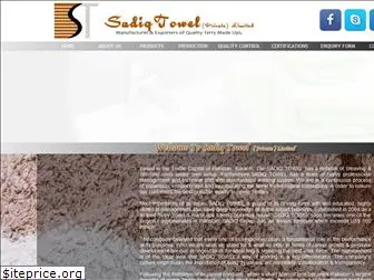 sadiqtowel.com