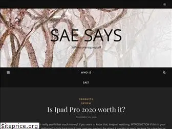 saesays.com