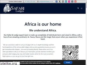 safarilodges.co.za