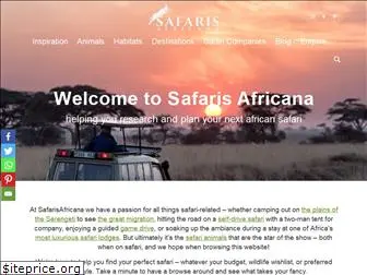 safarisafricana.com