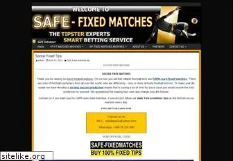 safe-fixedmatches.com