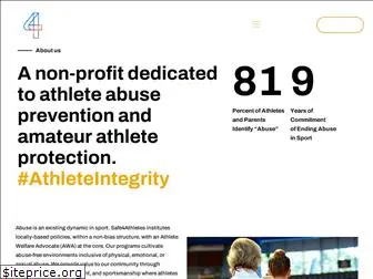 safe4athletes.com