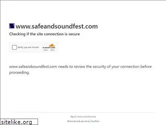 safeandsoundfest.com