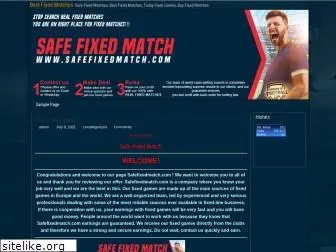 safefixedmatch.com