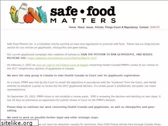 safefoodmatters.org