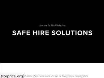 safehiresolutions.com