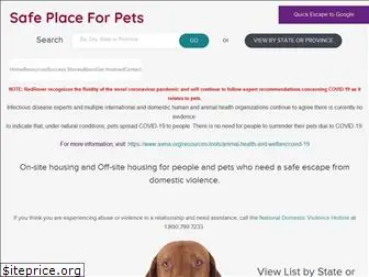 safeplaceforpets.org