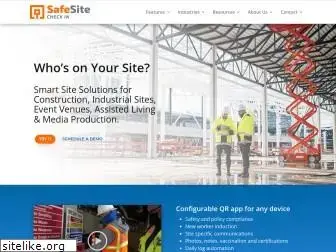 safesitecheckin.com