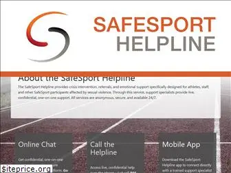 safesporthelpline.org