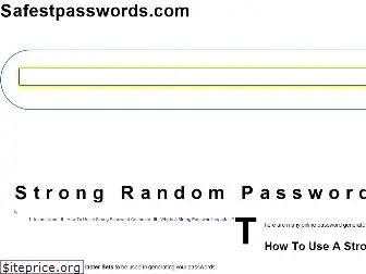 safestpasswords.com