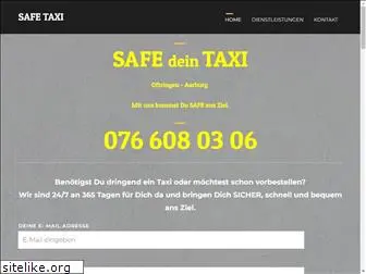 safetaxi.ch