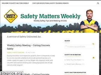 safetymattersweekly.com