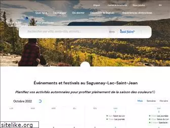 saguenaylacsaintjean.com