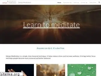 sahajameditation.com