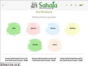 sahajaproducts.com