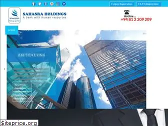 sahasraholdings.com