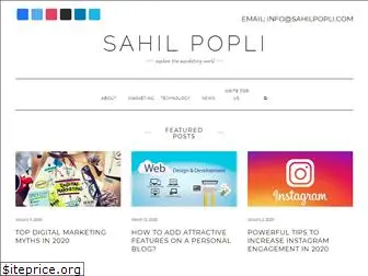 sahilpopli.com